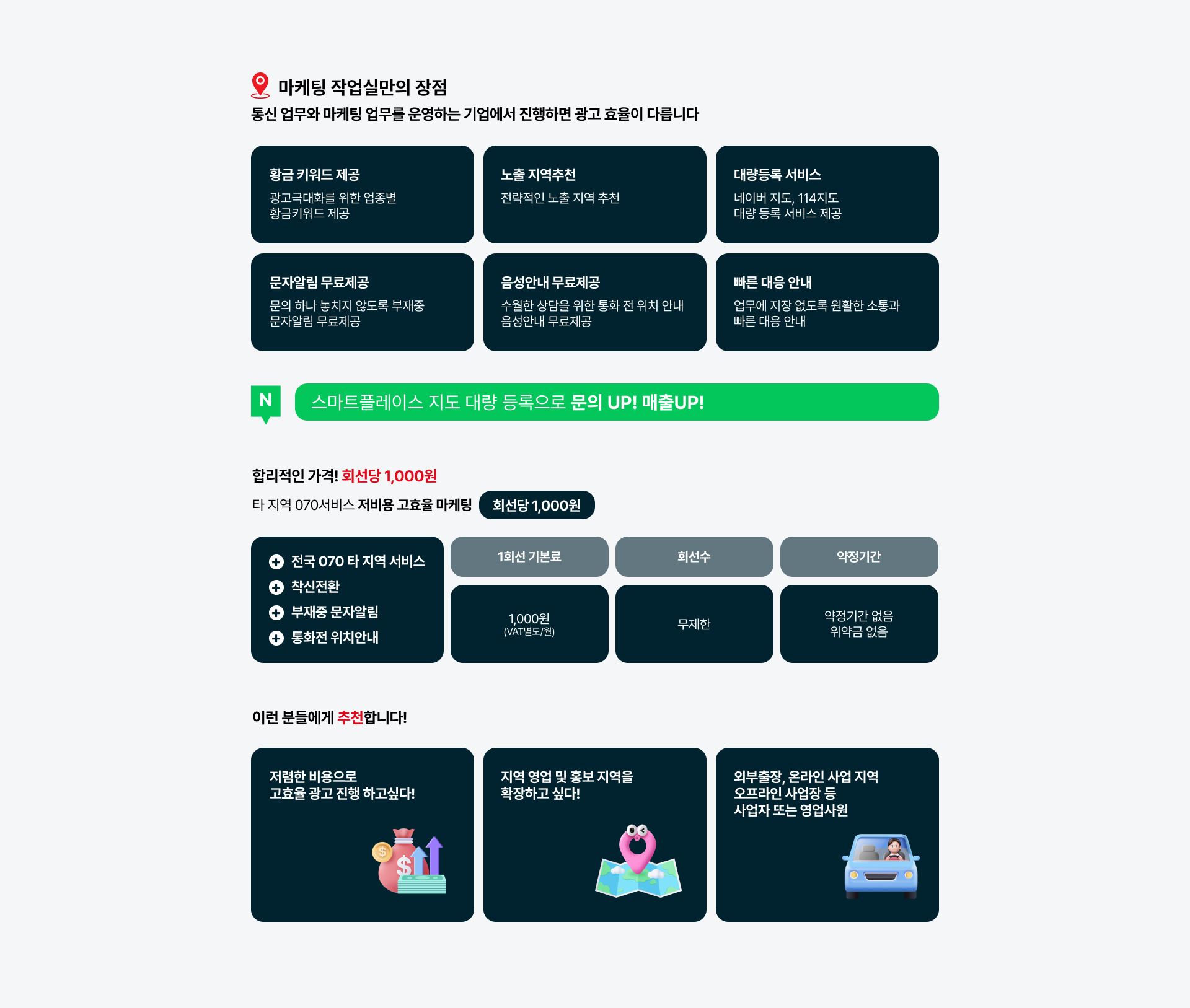 마케팅 작업실만의 장점